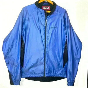 Marmot  Men's Large Fleece Lined Jacket Fall Winter Outdoor Full Zipper Walk Run